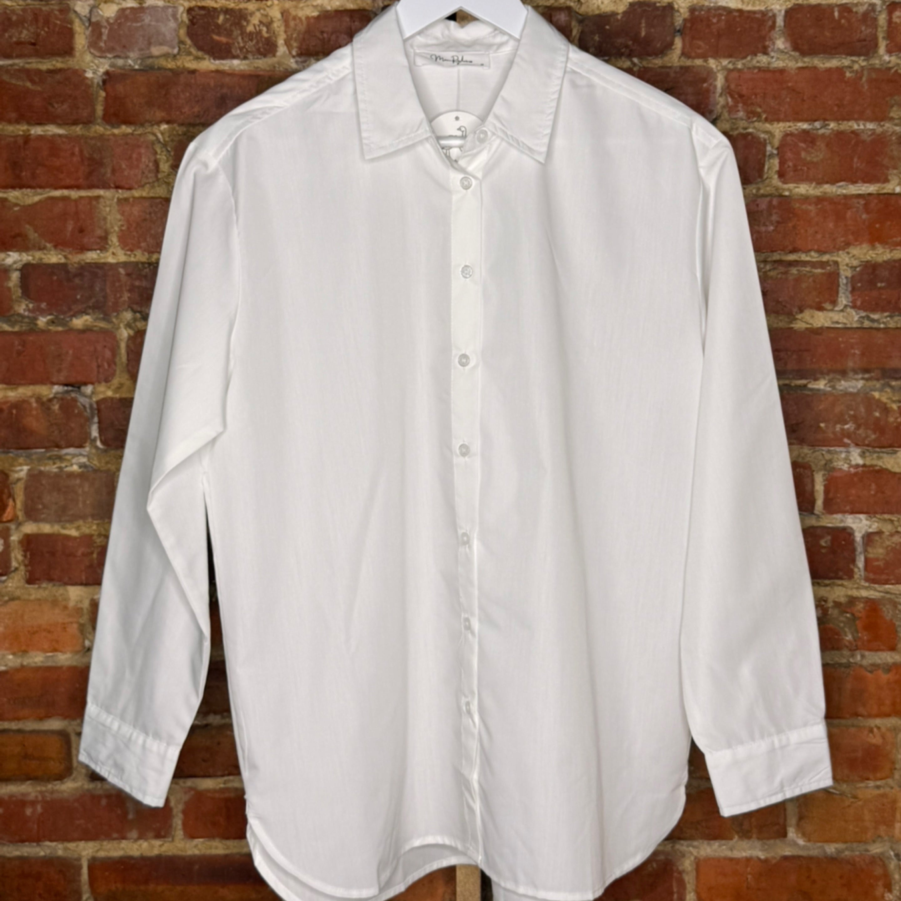 Classic Button Down, White | Bird & Goose Boutique